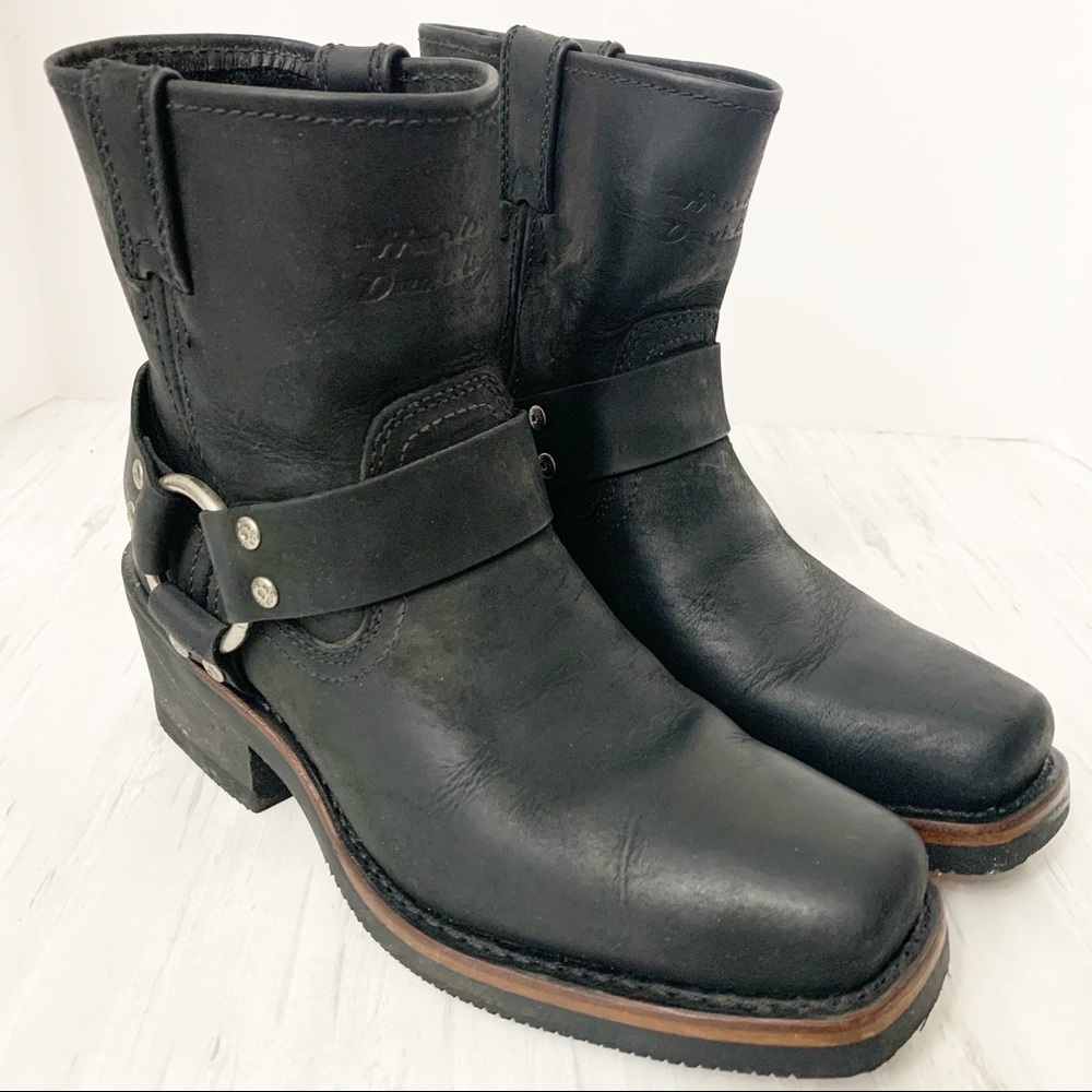 Harley Davidson Laredo Short Harness Boots sz 6.5